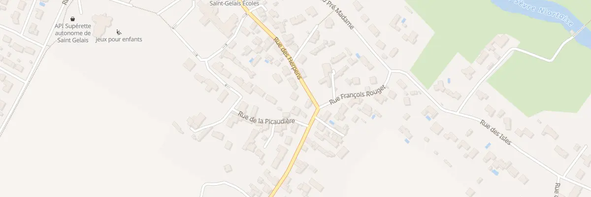 Plan du 560 Rue des Herpens à Saint-Gelais