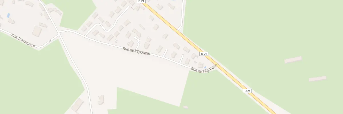 Plan du 1 All des Chênes Verts à Bouessay
