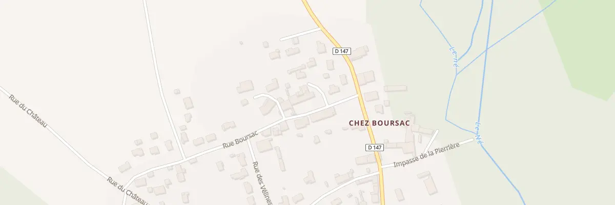 Plan du 4 Rue Boursac à Ars
