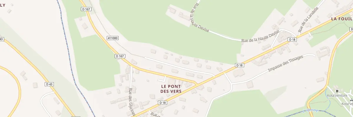 Plan du 8 Imp de la Gare au Mesnil-Villement