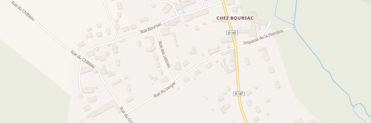 Plan du 10 Rue du Verger à Ars