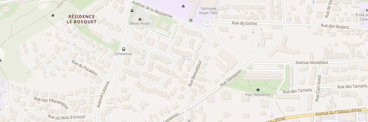 Plan du 33 Rue Louis Barthou à Billère