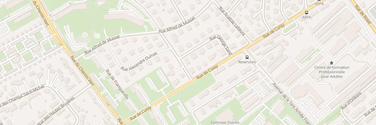 Plan du 11 Rue George Sand à Caen