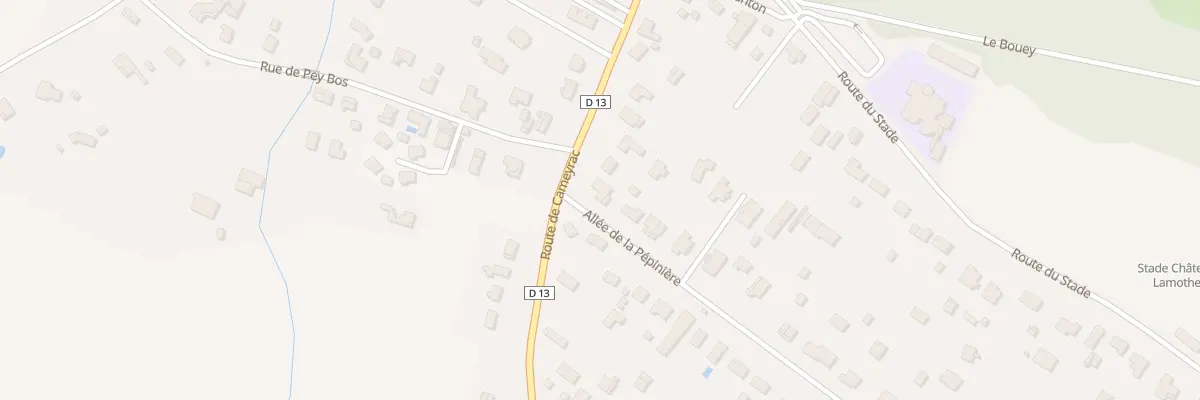 Plan du 2 All de la Pépinière à Saint-Sulpice-et-Cameyrac