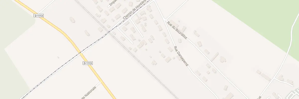 Plan du 7 Rue des Acacias à Virelade