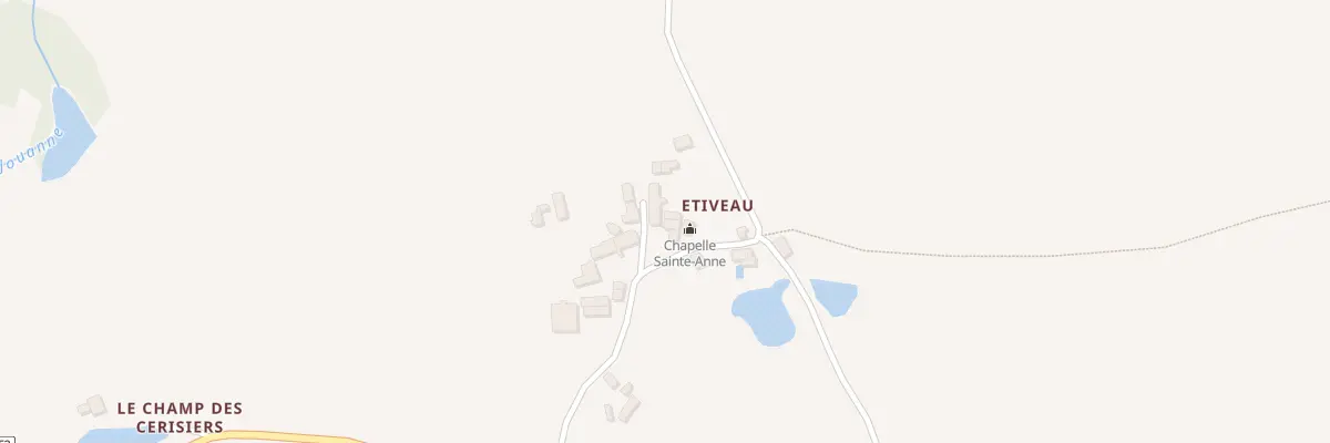 Plan du 235 Ham d’Étiveau à Sainte-Gemmes-le-Robert