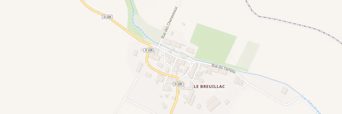 Plan du 5 Rue de la Saudrenne à Aumagne