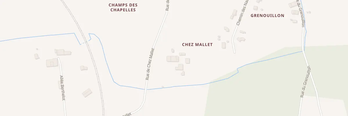 Plan du 5039 Chez Mallet à Montendre