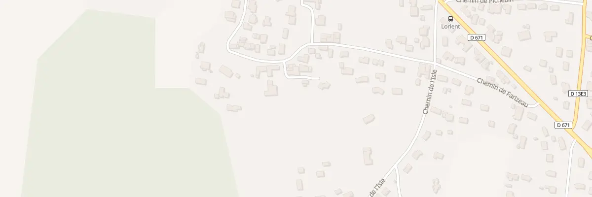 Plan du 3 Imp de Farizeau à Sadirac