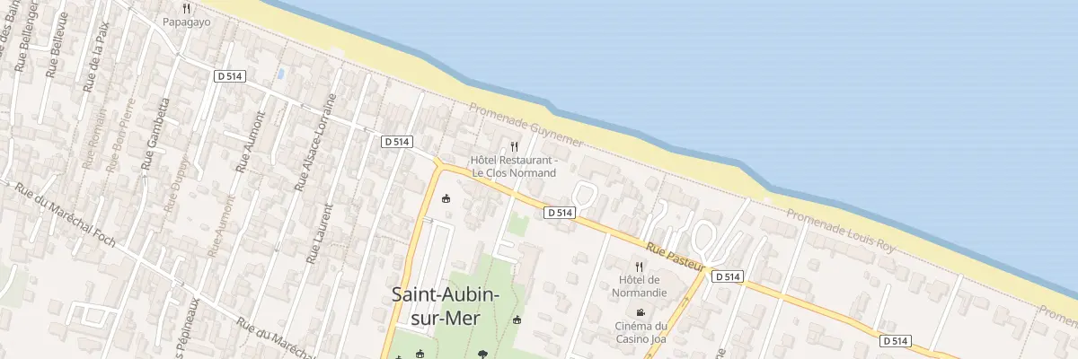 Plan du 95 Rue Pasteur à Saint-Aubin-sur-Mer
