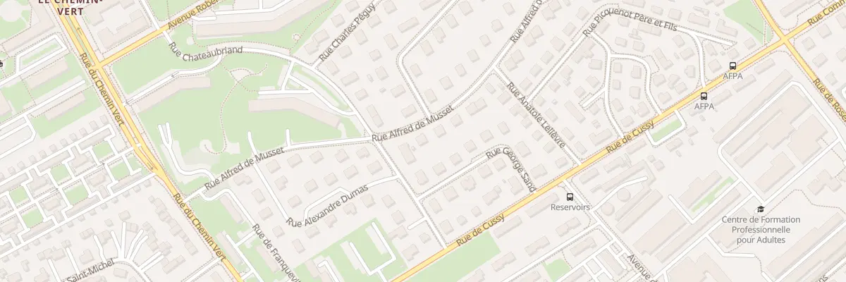 Plan du 39 Rue Alfred de Musset à Caen