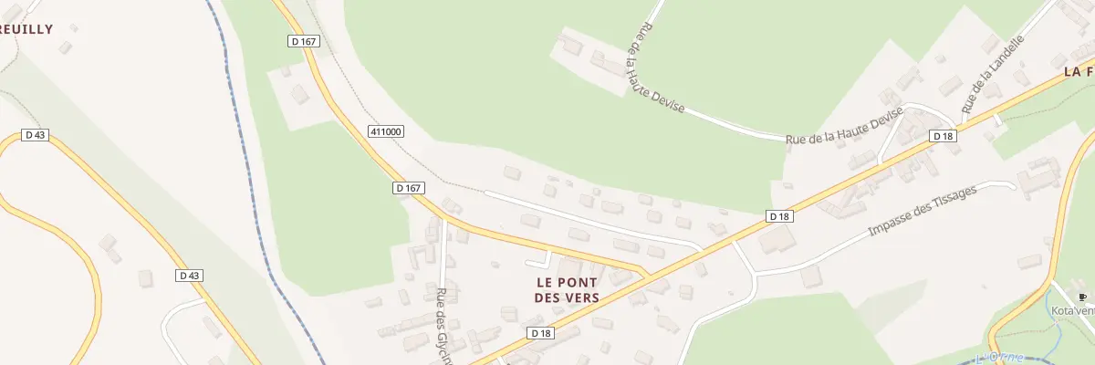 Plan du 10 Imp de la Gare au Mesnil-Villement