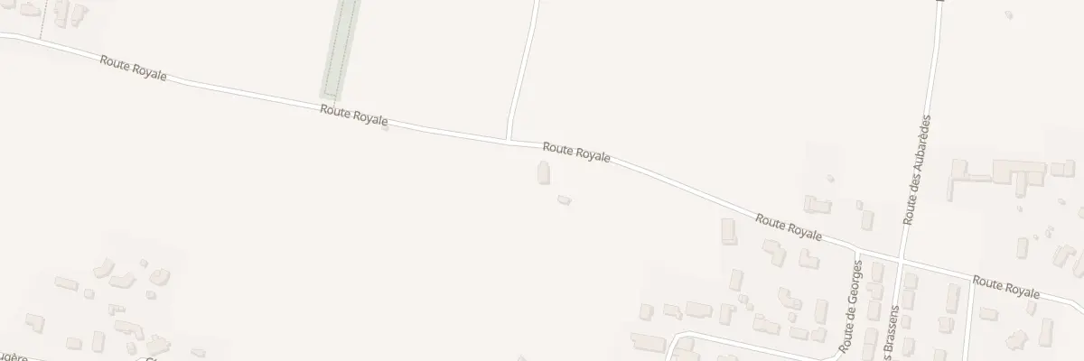 Plan du 2145 Rte Royale à La Lande-de-Fronsac