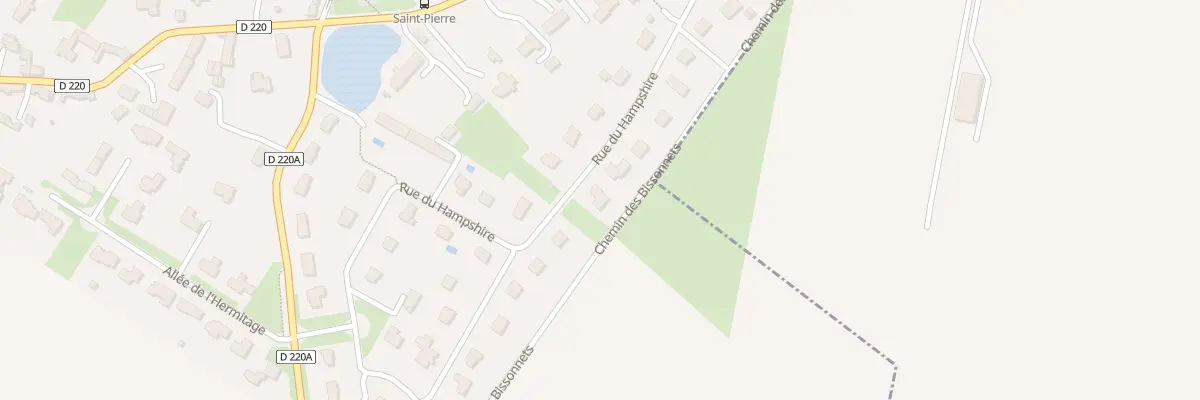 Plan du 20 Rue du Hampshire à Anisy