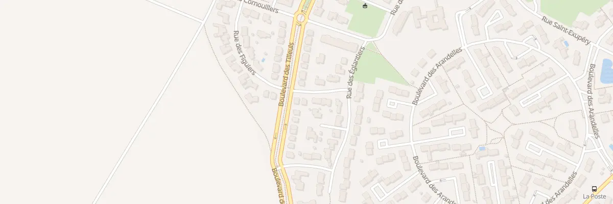 Plan du 15 Rue des Muriers à Chauray