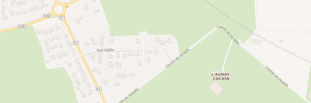 Plan du 18 Rue Galilée à Évron