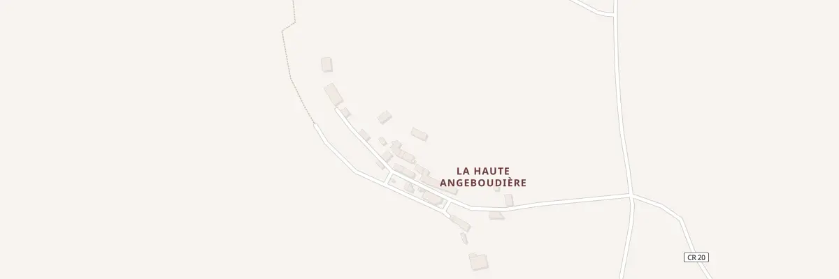 Plan du 16 La Haute Angeboudière à Chevaigné-du-Maine