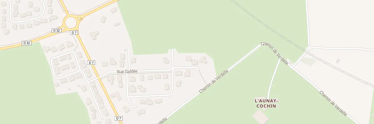 Plan du 19 Rue Galilée à Évron