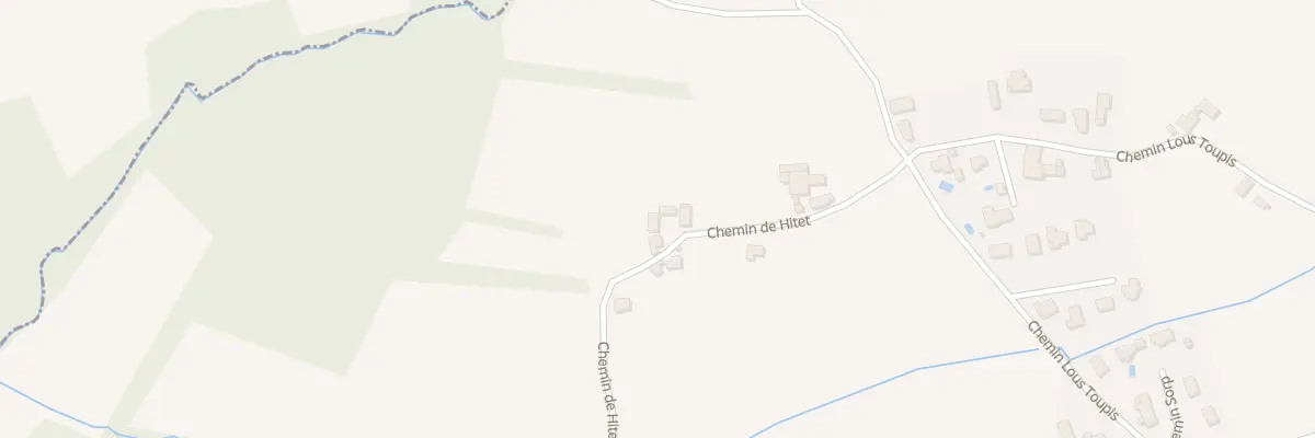 Plan du 5138 Che des Toupis à Sauvagnon