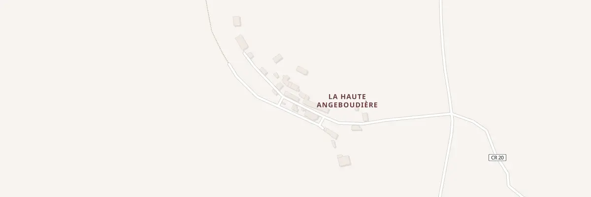 Plan du 8 La Haute Angeboudière à Chevaigné-du-Maine