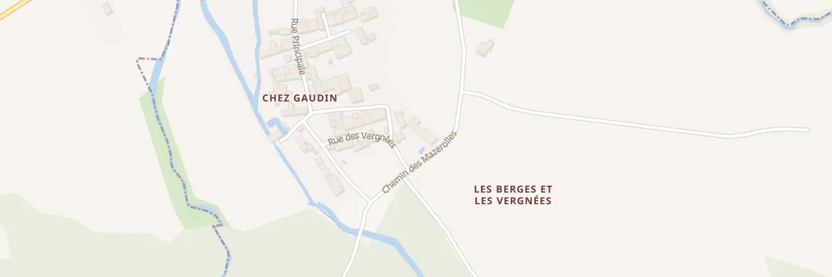 Plan du 15 Che des Mazerolles à Aujac
