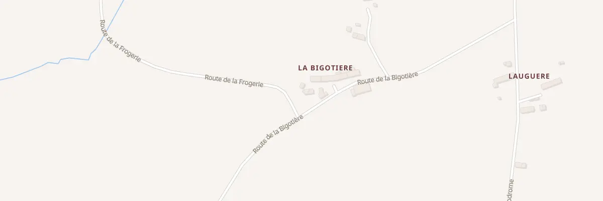 Plan du 1045 Rte de la Bigotière à Rives d’Andaine
