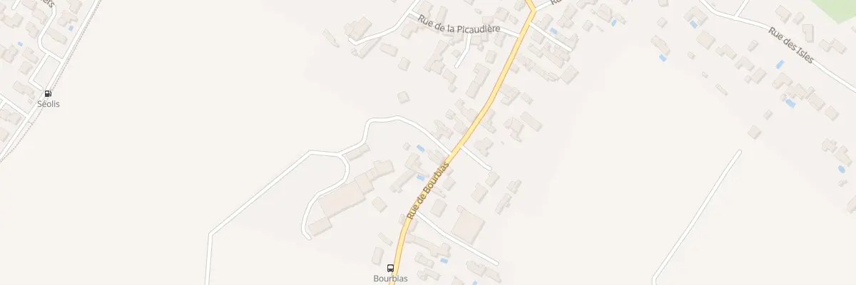Plan du 194 Rue de Bourbias à Saint-Gelais