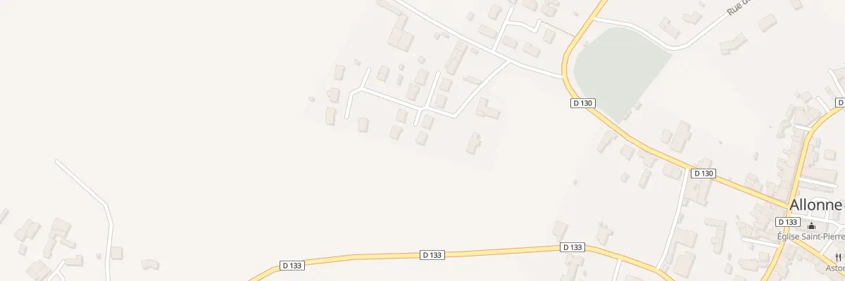Plan du 3 Lot des Tilleuls à Allonne