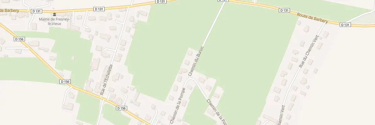 Plan du 2 Le Buron à Fresney-le-Vieux