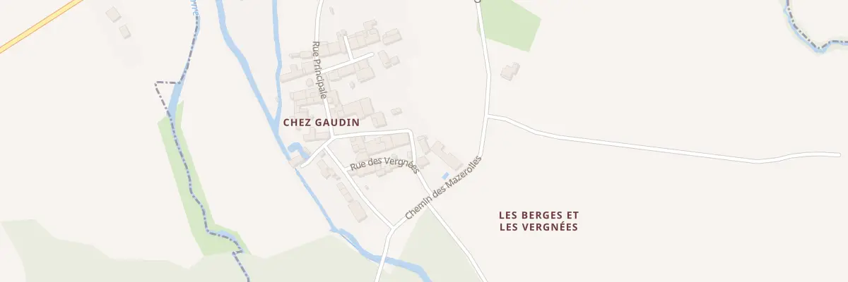 Plan du 17 Rue des Berges à Aujac