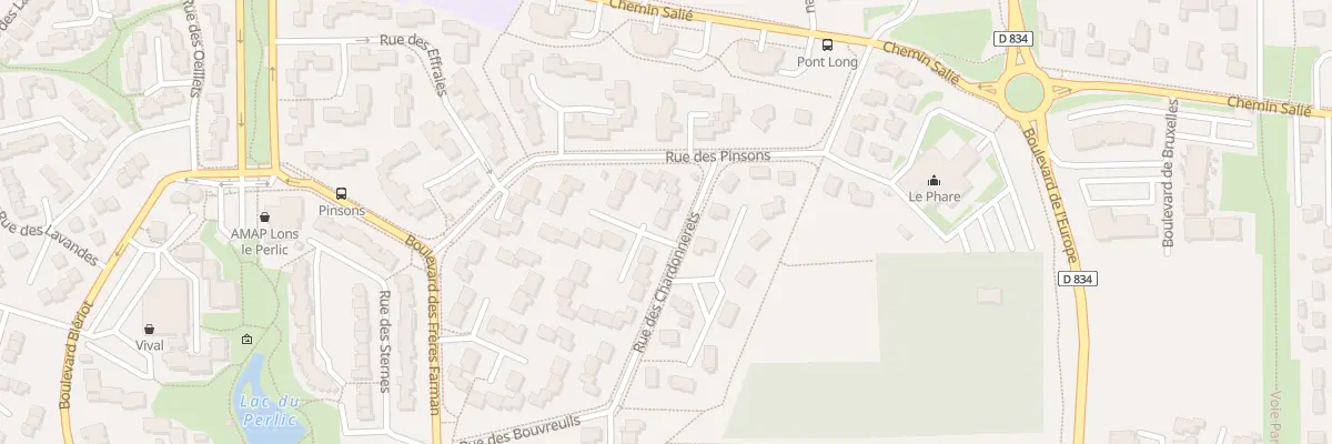 Plan du 2 Rue des Goélands à Lons