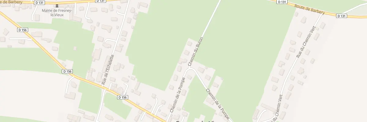 Plan du 12B Che de la Pompe à Fresney-le-Vieux