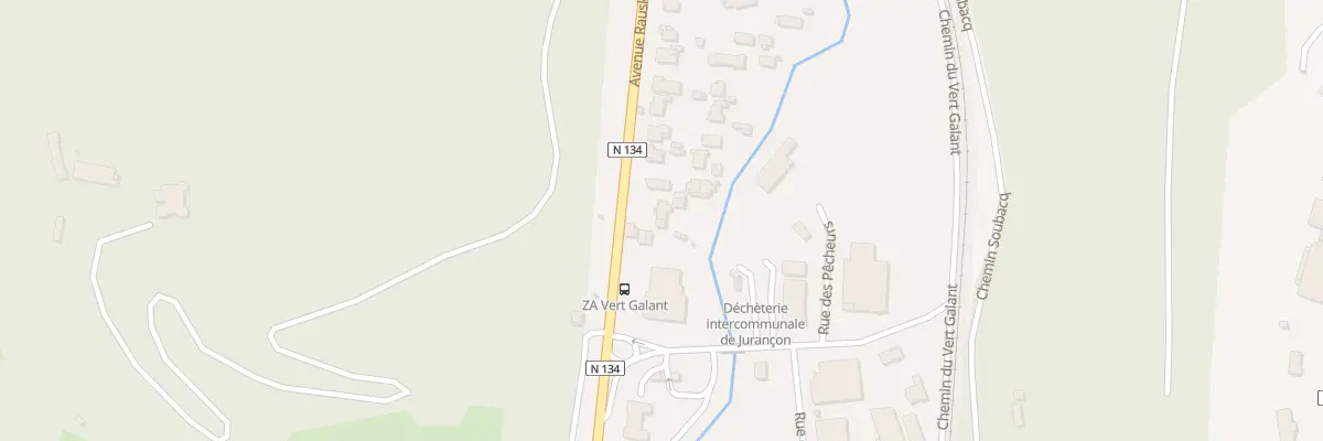 Plan du 53 Av Rauski à Jurançon