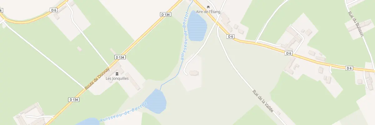 Plan du 2 Rte de Falaise à Meslay