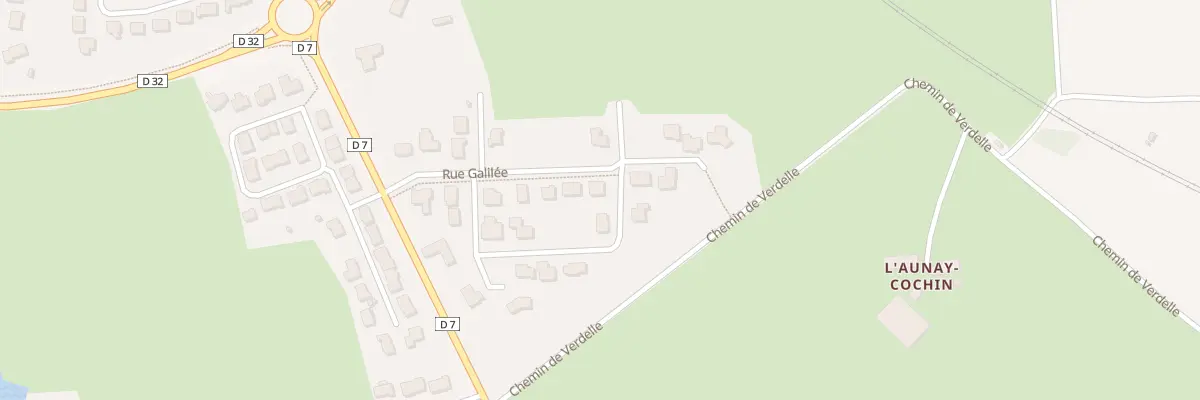 Plan du 14 Rue Galilée à Évron