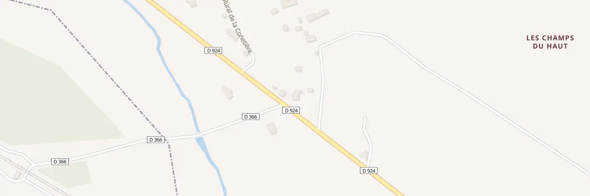 Plan du 78 La Conetiere à Briouze