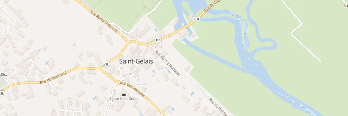 Plan du 37 Rue du Pré Madame à Saint-Gelais