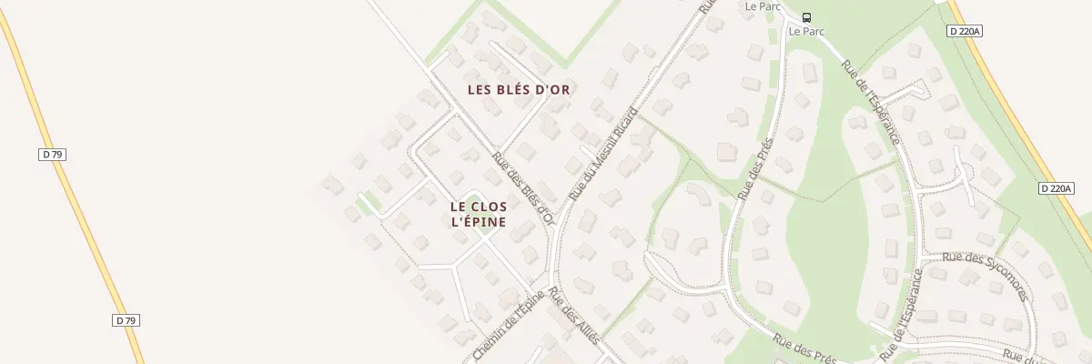 Plan du 2 Rue des Blés d’Or à Cambes-en-Plaine