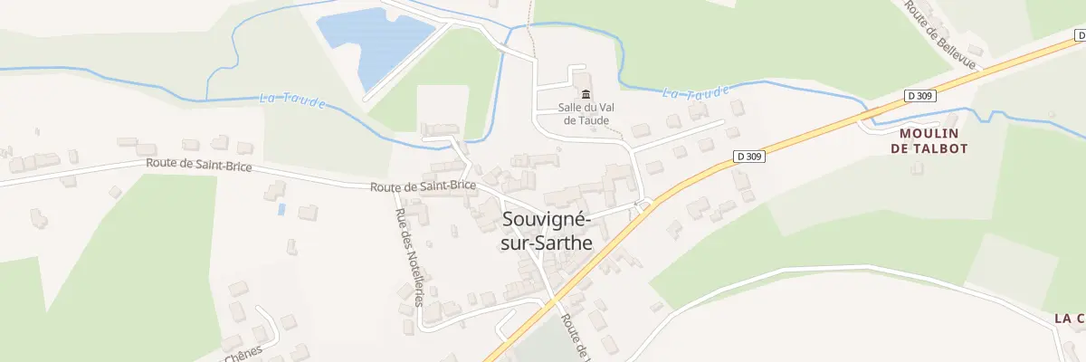 Plan du 5011 Le Presbytere à Souvigné-sur-Sarthe