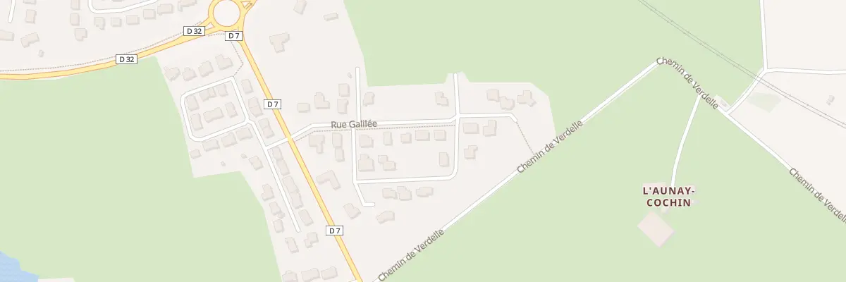 Plan du 12 Rue Galilée à Évron