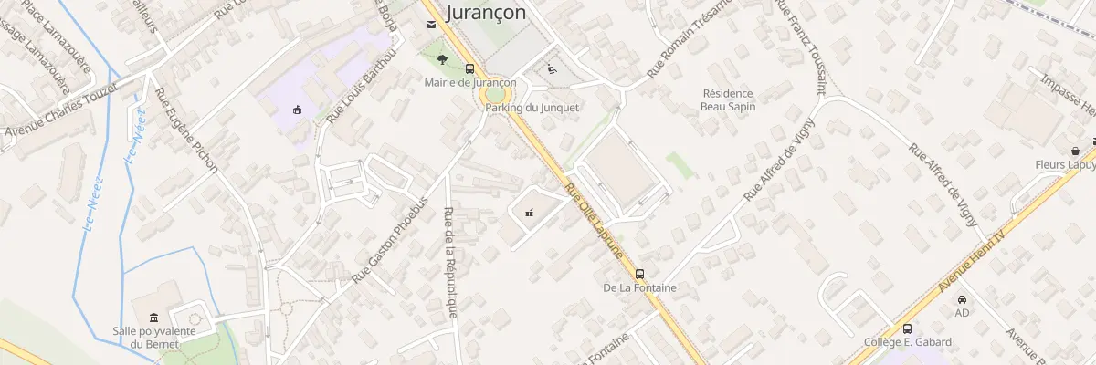 Plan du 31 Rue Ollé Laprune à Jurançon