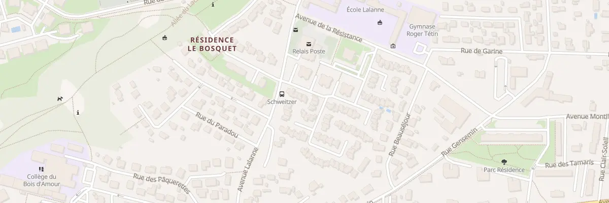 Plan du 133 Rue Louis Barthou à Billère
