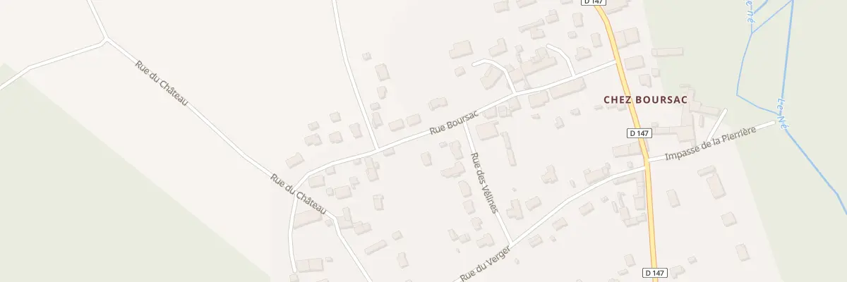 Plan du 17 Rue Boursac à Ars