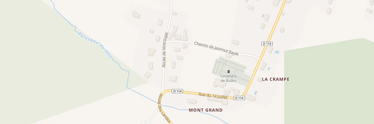 Plan du 258 Jeannot-Bayle à Budos