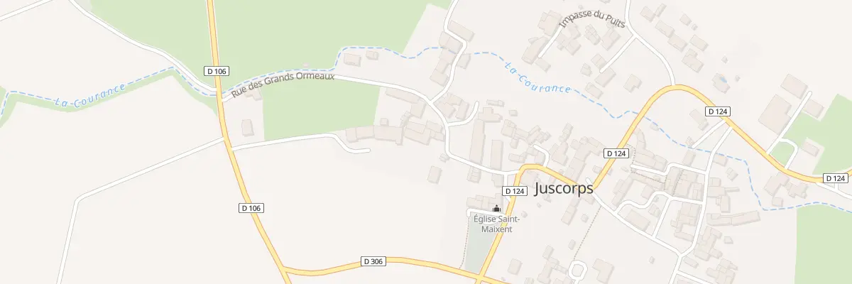 Plan du 95 Rue des Grands Ormeaux à Juscorps