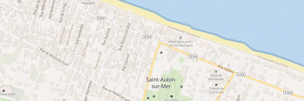 Plan du 108 Rue Pasteur à Saint-Aubin-sur-Mer