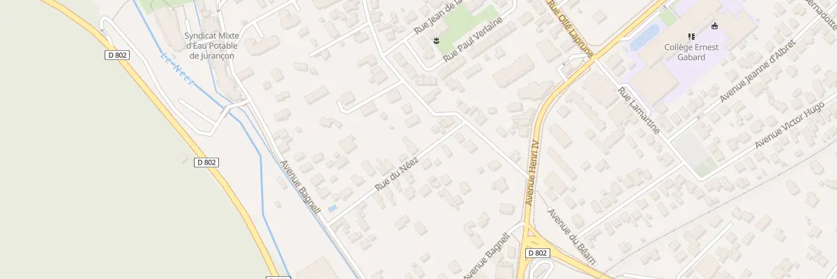 Plan du 4 Rue du Néez à Jurançon