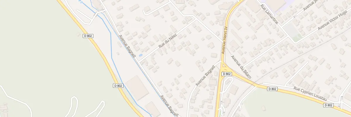 Plan du 15 Rue du Néez à Jurançon