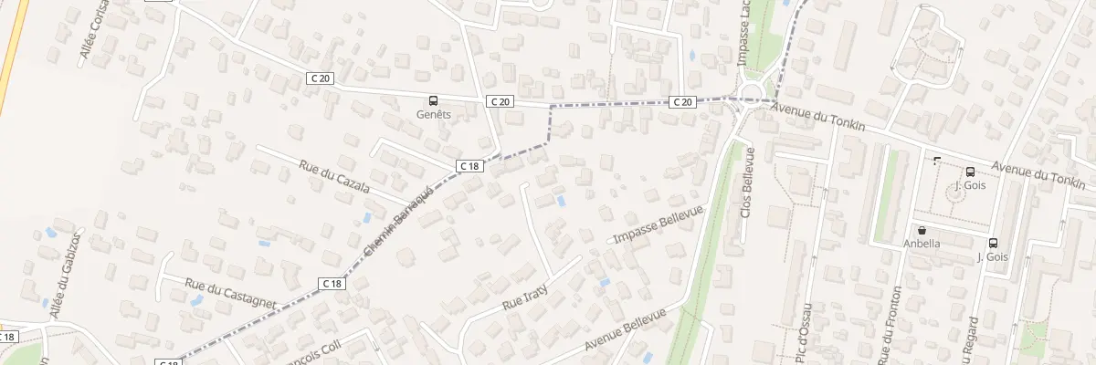Plan du 28 Rue Iraty à Billère
