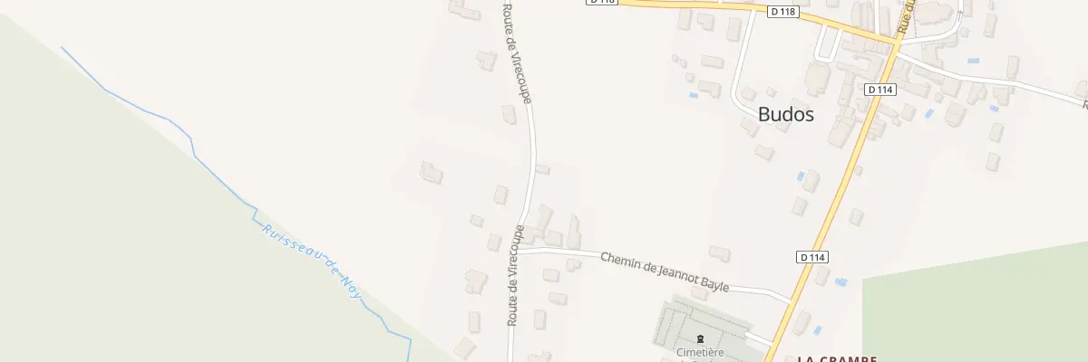 Plan de Jeannot-Bayle à Budos